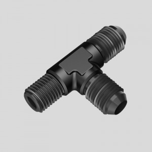 การ t-unio ขั้วต่อสำหรับการขยายและ ท่อเชื้อเพลิงอลูมิเนียม